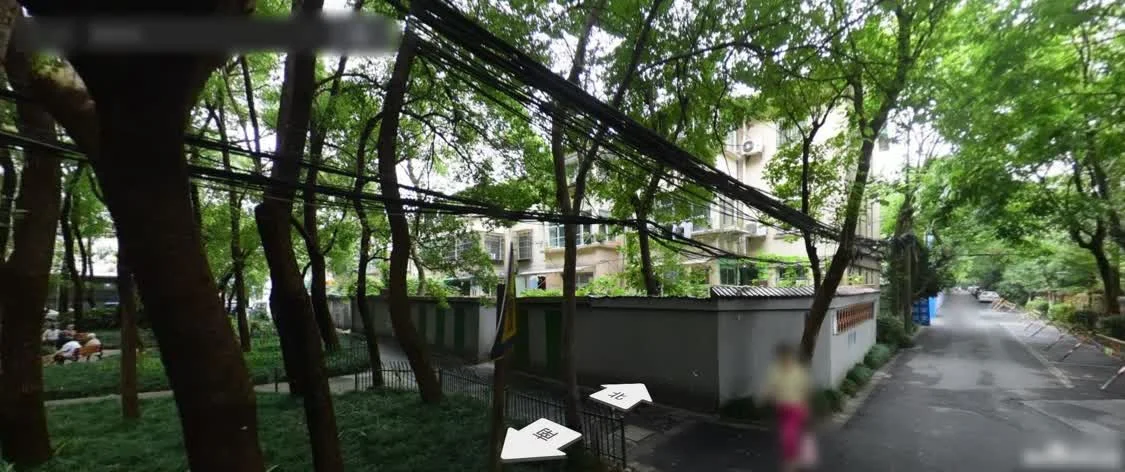 受影响的住宅区(截图自地图软件)