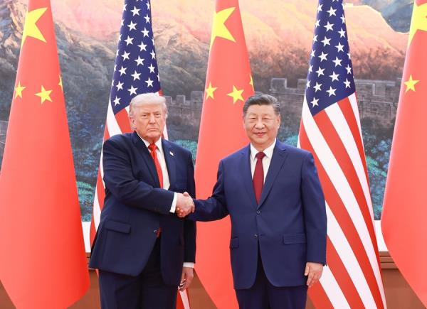 川习会后,大陆商务部16日晚间表示,中美在经贸领域达成五方面的初步成果。(取自大... 川习会后,大陆商务部16日晚间表示,中美在经贸领域达成五方面的初步成果。(取自大...