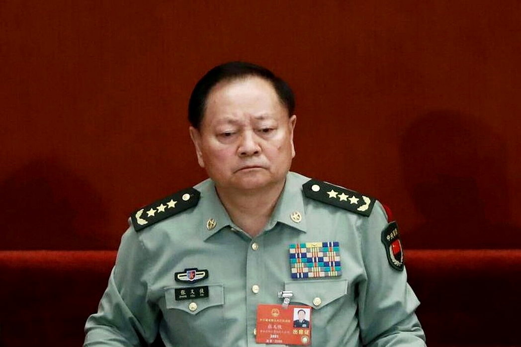 前大陆国家军委副主席张又侠。路透 前大陆国家军委副主席张又侠。路透